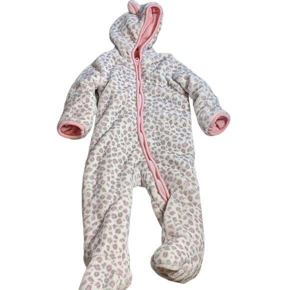 EUC Fleece Hooded One Piece The Children's Place - Picture 1 of 6